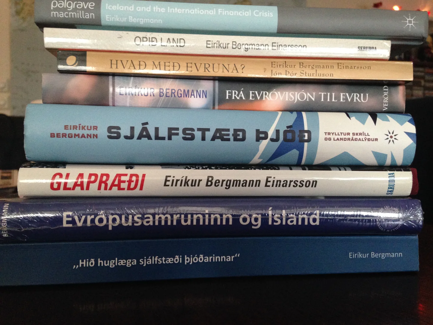 Eldri bækur Eiríks Bergmann